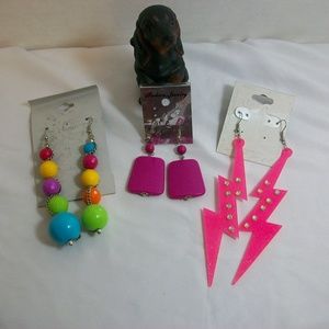 🌞Fashion Jewelry Trio of Drop Earrings